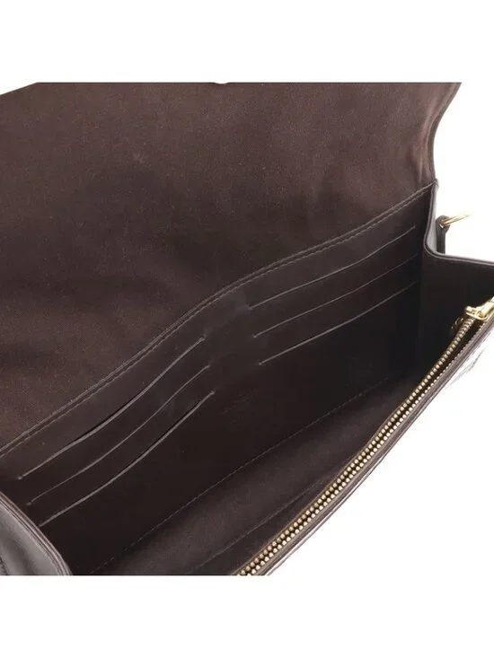 Louis Vuitton Monogram Vernis Rossmore MM Shoulder Bag 2-Way Clutch Amarante - Picture 6 of 8